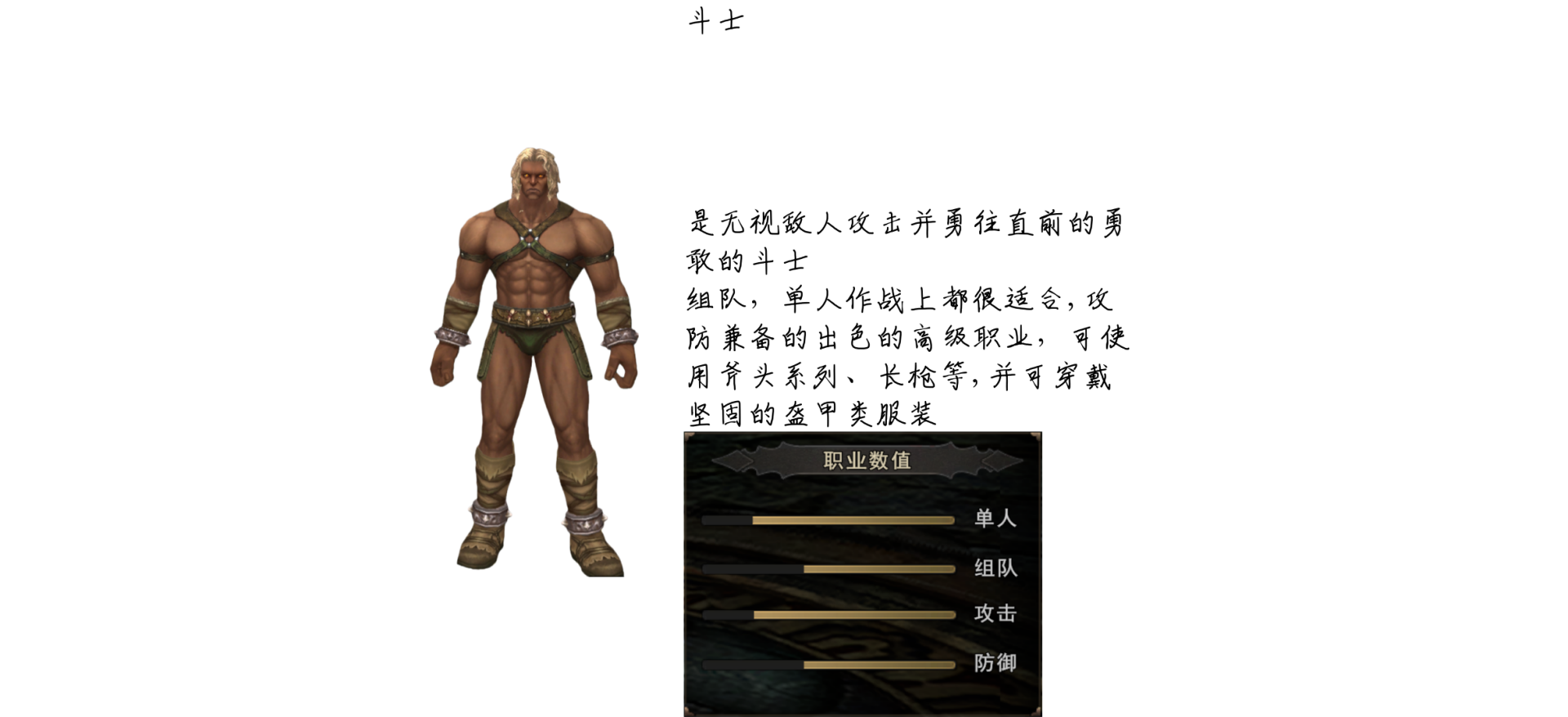 斗士-《神泣：纷争》手游官方网站-官方正版授权手游——时光互娱手游